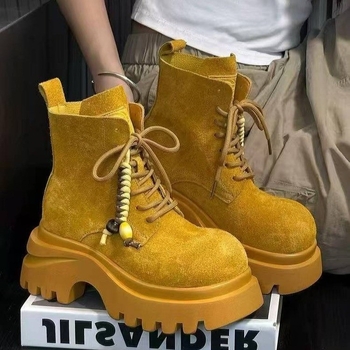 Sieviešu ziemas zābaki ar biezu zoli augšanai, apaļš purns, PU augšdaļa, mākslīgās kažokādas iekšējā zole, aizmugurē rāvējslēdzējs