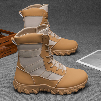 Vyriski Martin batai su aukštu kaklu, PU viršutė, tinklelinė vidinė dalis, EVA įdėklas, anti-slydimo padas (Ruduo–Žiema 2025)