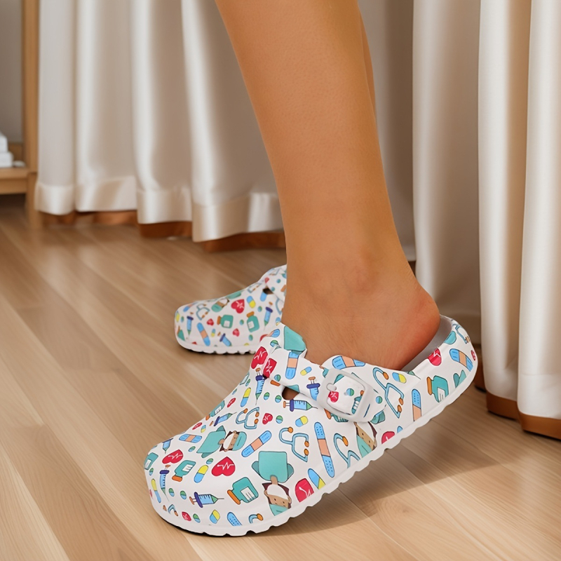 Sieviešu audekla kurpes ar animēta zīmējuma rakstu, vieglas, sporta stils, smaku izturīgas