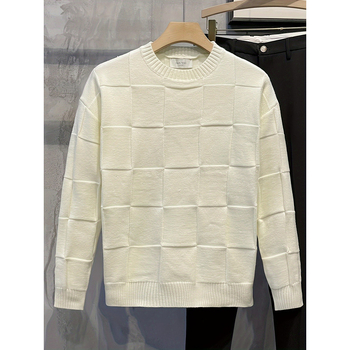 Megztinis, laisvas kirpimas, apvalus kaklas, ilgas siluetas, chenille pluoštas