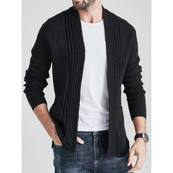 Vyrų megztinis, laisvas kirpimas, apvalus kaklo iškirptė, storesnis mezgimas, Modal audinys, pagrindinė medžiaga Rabbit Hair