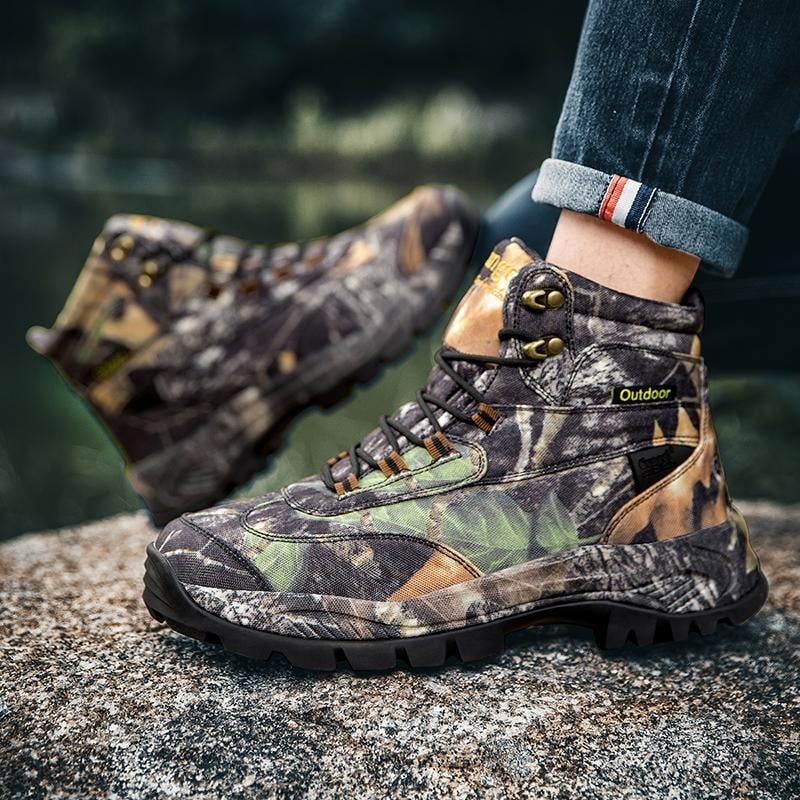 Vyriniai žygio batai su tinkleliu viršutiniu, žemas profilio, PU tarpinė pada, siuvinėta pada, priešslidinanti gumos pada