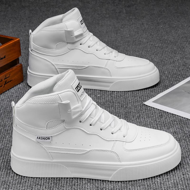 Vyriniai vidutinio aukščio skate bateliai – PU viršus, tinklinis pamušalas, EVA įdėklas, injekcijos formos padai