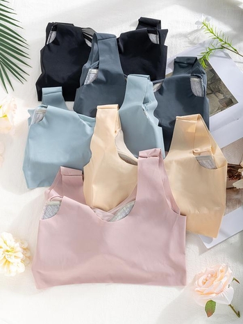 Σετ 5 σουτιέν από βαμβάκι με μαλακό μεταλλικό δαχτυλίδι και βαμβακερή επένδυση