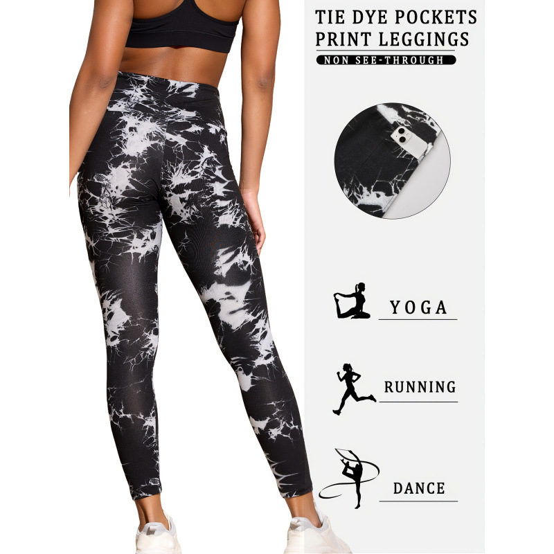 Set pantaloni yoga pentru femei, talie înaltă, controlul abdomenului, croială strânsă