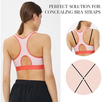 Klipovi za naramenice grudnjaka Racerback, 12 kom, protuklizni, netkano vlakno, zgusnuto, Kod proizvoda jd1731353648157725074, Porijeklo: Kina