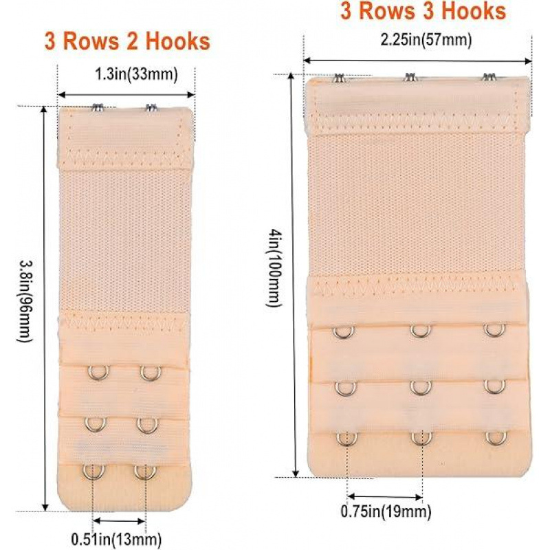 Extender grudnjaka s dvostrukim i trostrukim kopčama, netkano vlakno, debela konstrukcija, broj proizvoda zk1730831423801102759