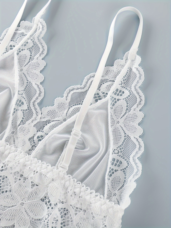 Σουτιέν χωρίς σύρμα από δαντελωτό δίχτυ, κύριο ύφασμα νάιλον, επένδυση βαμβάκι, κλασικό πολυτελές στυλ, με λειτουργία συγκράτησης