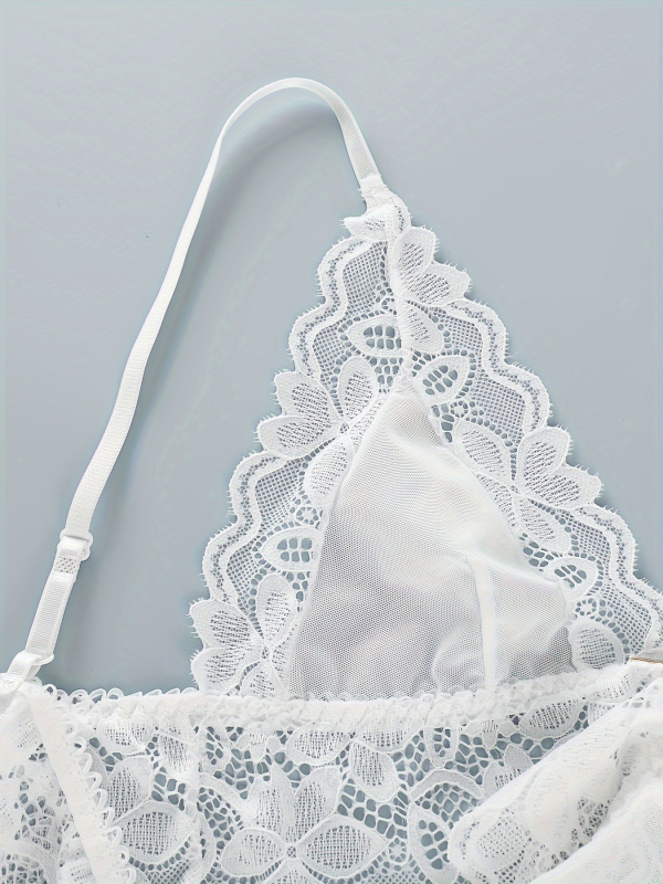 Σουτιέν χωρίς σύρμα από δαντελωτό δίχτυ, κύριο ύφασμα νάιλον, επένδυση βαμβάκι, κλασικό πολυτελές στυλ, με λειτουργία συγκράτησης