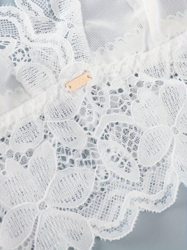 Σουτιέν χωρίς σύρμα από δαντελωτό δίχτυ, κύριο ύφασμα νάιλον, επένδυση βαμβάκι, κλασικό πολυτελές στυλ, με λειτουργία συγκράτησης