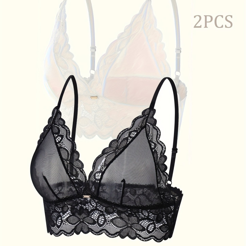 Σουτιέν χωρίς σύρμα από δαντελωτό δίχτυ, κύριο ύφασμα νάιλον, επένδυση βαμβάκι, κλασικό πολυτελές στυλ, με λειτουργία συγκράτησης