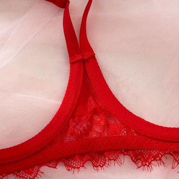 Σετ εσωρούχων για γυναίκες - δαντέλα, περιεκτικότητα πολυεστέρα 80-90%, στυλ 18904525367, κωδικός wxy-1134