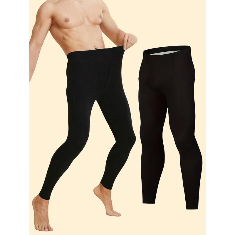 Vyrų terminės apatinės kelnaitės, Mitsubishi Meryl audinys, akrilo sudėtis <30%, ekstra storis 501–600 g/m², šiluminė funkcija.