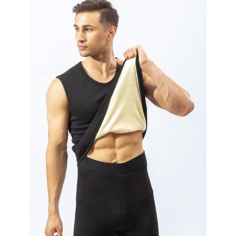 Θερμό σετ γιλέκων με ύφασμα Mitsubishi Meryl Skin, κύριο υλικό ακρυλικό, υπερπαχιά 501–600 g/m², περιεκτικότητα κύριου υφάσματος κάτω από 30%