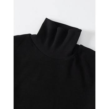 Ανδρικό διπλής όψης φλίς με λαιμό (3 τεμάχια σετ) - ακρυλικό, Mitsubishi Meiyabi Blue, υπερπαχύ 501-600 g/m2, διατήρηση θερμότητας