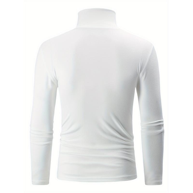 Ανδρικό διπλής όψης φλίς με λαιμό (3 τεμάχια σετ) - ακρυλικό, Mitsubishi Meiyabi Blue, υπερπαχύ 501-600 g/m2, διατήρηση θερμότητας