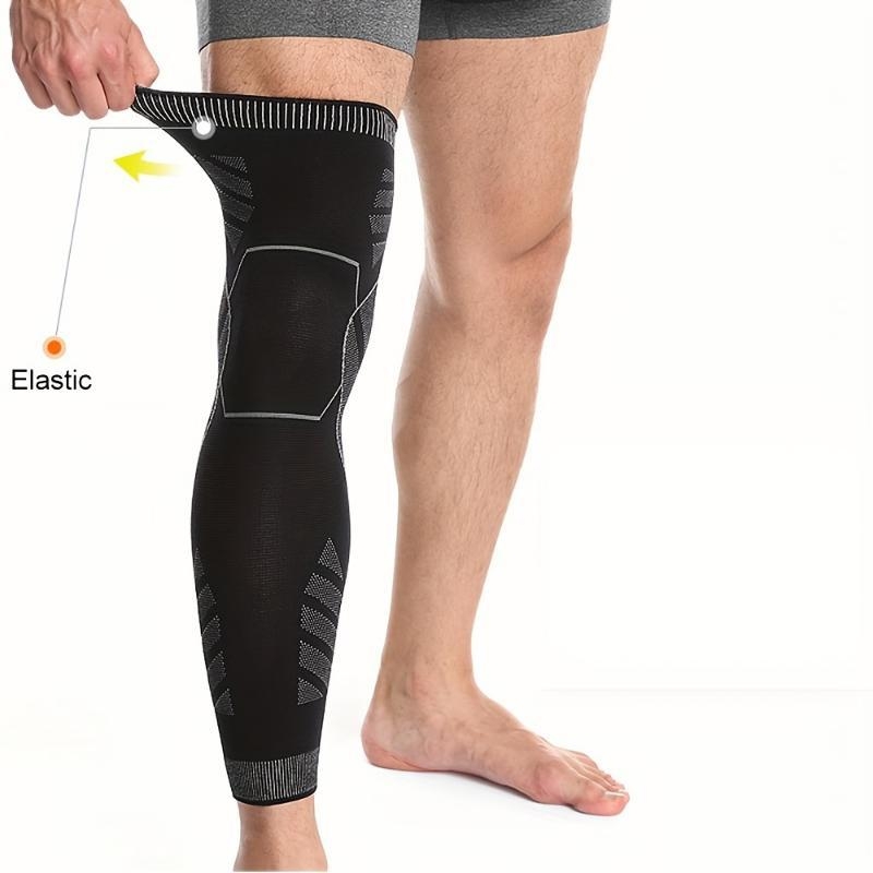 Пълни дълги компресионни ръкави за крак, изработени от найлон, за открито