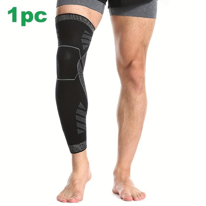 Пълни дълги компресионни ръкави за крак, изработени от найлон, за открито