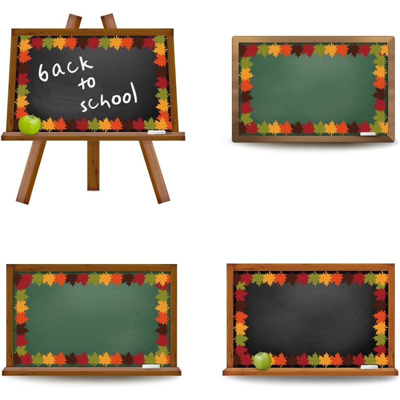 Border pentru tabloul de afișaj cu formă de frunză de arțar – bandă decupată pentru decor în clasă și birou (Cod produs: ZB69; Forma: Neregulară; Material: Etichetă din hârtie acoperită; Lungime: 3.1 ft; Utilizare: Sigilarea coletelor)