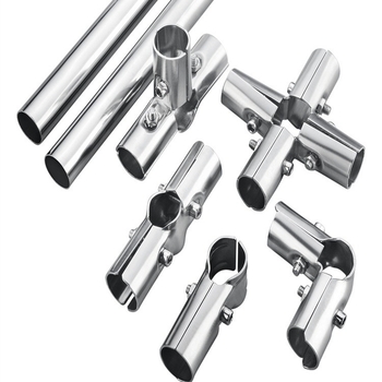 Συνδετικό εξάρτημα σωλήνα από ανοξείδωτο χάλυβα – SYJ Fitting-1, φινίρισμα wire drawing, για σωλήνες από ανοξείδωτο χάλυβα, μοντέρνο μινιμαλιστικό στυλ