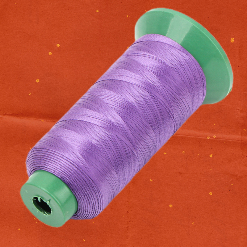 Κλωστήρα ραφής υψηλής αντοχής από νάιλον-πολυεστέρα για υφάσματα καναπέδων