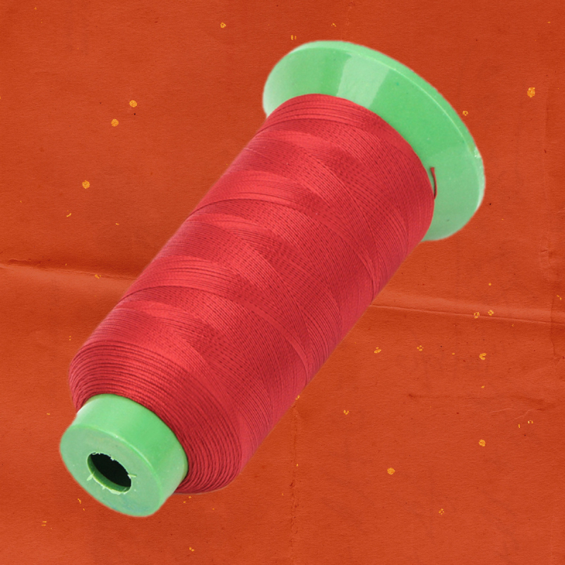 Κλωστήρα ραφής υψηλής αντοχής από νάιλον-πολυεστέρα για υφάσματα καναπέδων