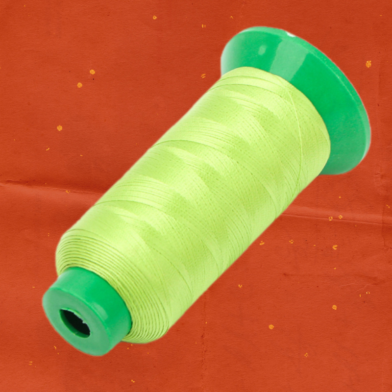 Κλωστήρα ραφής υψηλής αντοχής από νάιλον-πολυεστέρα για υφάσματα καναπέδων