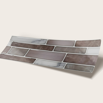 Αυτοκόλλητα τοίχου PVC – Αδιάβροχα και ανθεκτικά στο λίπος, ριγέ σχέδιο, 12 φύλλα για σαλόνι, κουζίνα και μπάνιο