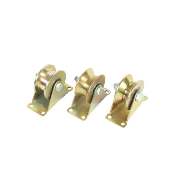 Τροχαλία γραμμής με V-, U- και H-μορφές, κυκλικό σώμα από χάλυβα, παχιά πλάκα χάλυβα, χυτοσίδηρος με πλαίσιο — Ting Yun