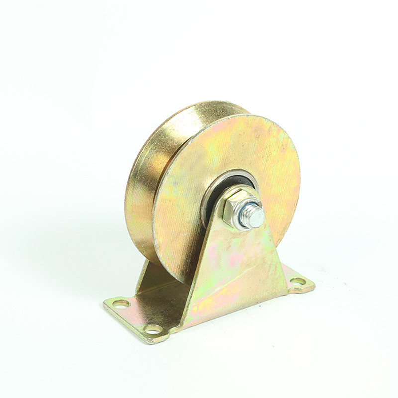 Τροχαλία γραμμής με V-, U- και H-μορφές, κυκλικό σώμα από χάλυβα, παχιά πλάκα χάλυβα, χυτοσίδηρος με πλαίσιο — Ting Yun