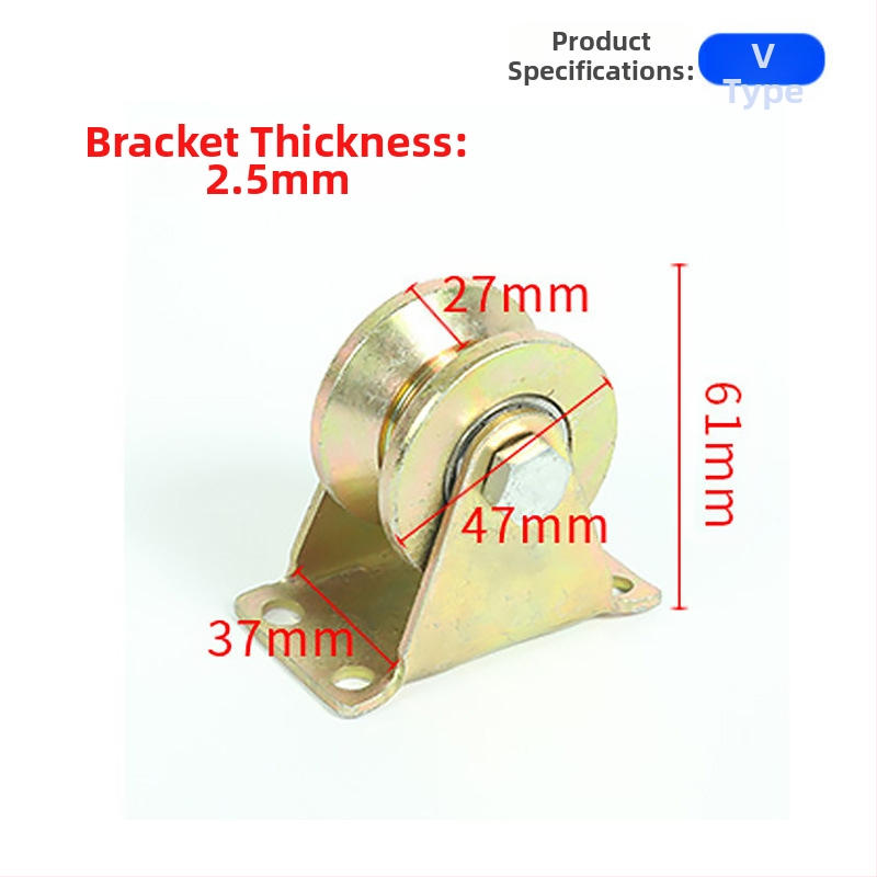 Τροχαλία γραμμής με V-, U- και H-μορφές, κυκλικό σώμα από χάλυβα, παχιά πλάκα χάλυβα, χυτοσίδηρος με πλαίσιο — Ting Yun