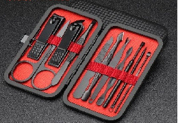 Set alata za njegu noktiju s motivom trave — za manikuru i pedikuru, za kućnu upotrebu, podrijetlo Guangdong