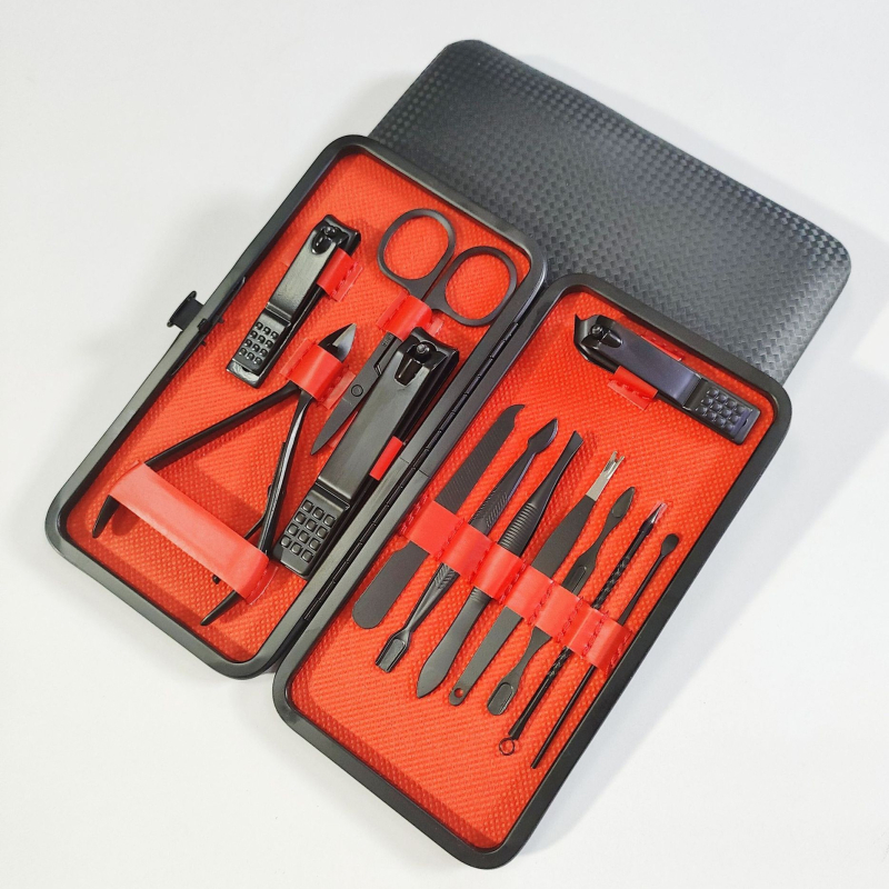 Set alata za njegu noktiju s motivom trave — za manikuru i pedikuru, za kućnu upotrebu, podrijetlo Guangdong