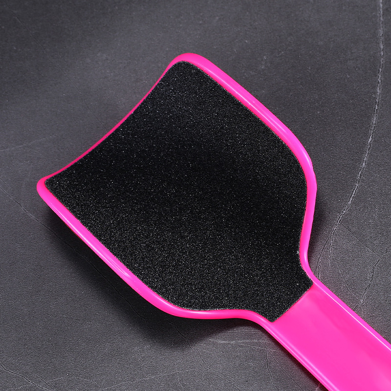 Λίμα ποδιών με U-σχήμα, Haoniu, PP υλικό, οβάλ λίθος λείανσης, συσκευασία 500 τεμάχια