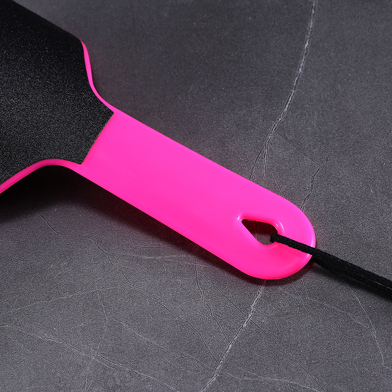 Λίμα ποδιών με U-σχήμα, Haoniu, PP υλικό, οβάλ λίθος λείανσης, συσκευασία 500 τεμάχια