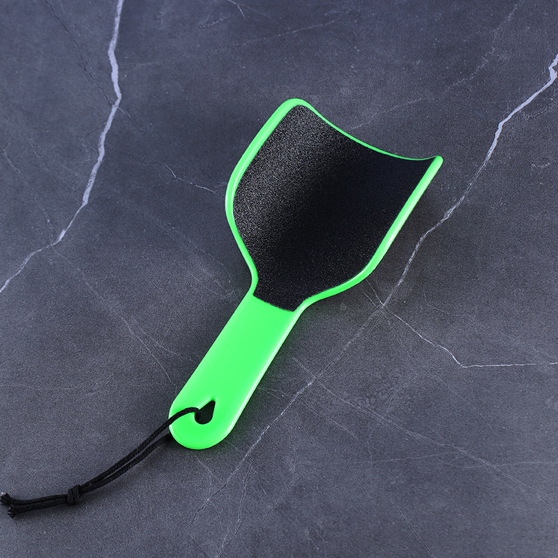 Λίμα ποδιών με U-σχήμα, Haoniu, PP υλικό, οβάλ λίθος λείανσης, συσκευασία 500 τεμάχια