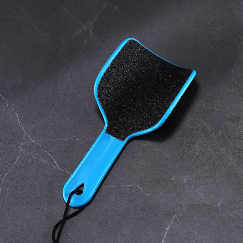 Λίμα ποδιών με U-σχήμα, Haoniu, PP υλικό, οβάλ λίθος λείανσης, συσκευασία 500 τεμάχια