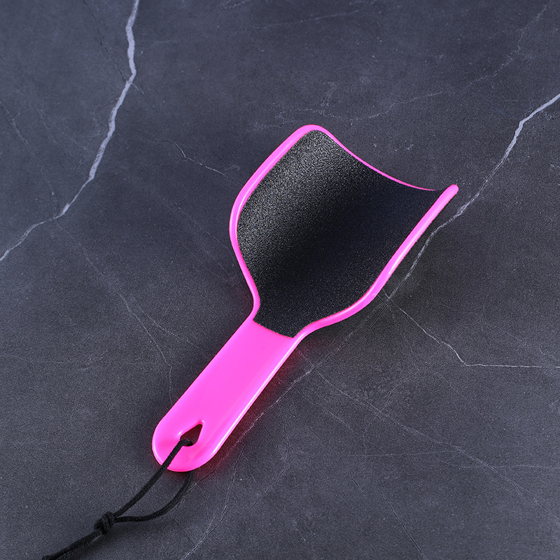 Λίμα ποδιών με U-σχήμα, Haoniu, PP υλικό, οβάλ λίθος λείανσης, συσκευασία 500 τεμάχια