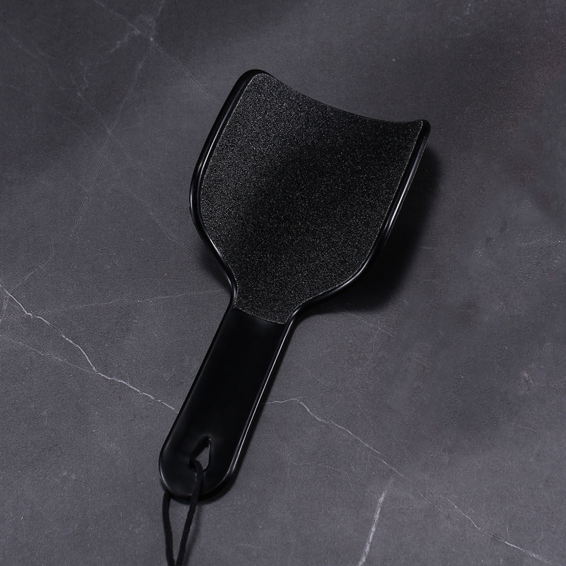 Λίμα ποδιών με U-σχήμα, Haoniu, PP υλικό, οβάλ λίθος λείανσης, συσκευασία 500 τεμάχια