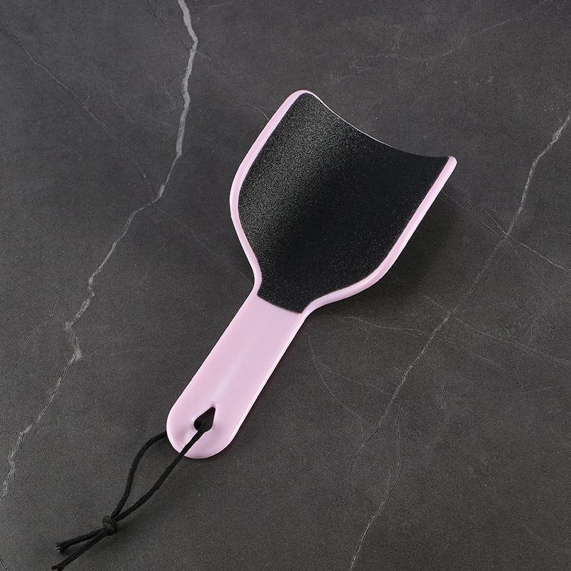 Λίμα ποδιών με U-σχήμα, Haoniu, PP υλικό, οβάλ λίθος λείανσης, συσκευασία 500 τεμάχια