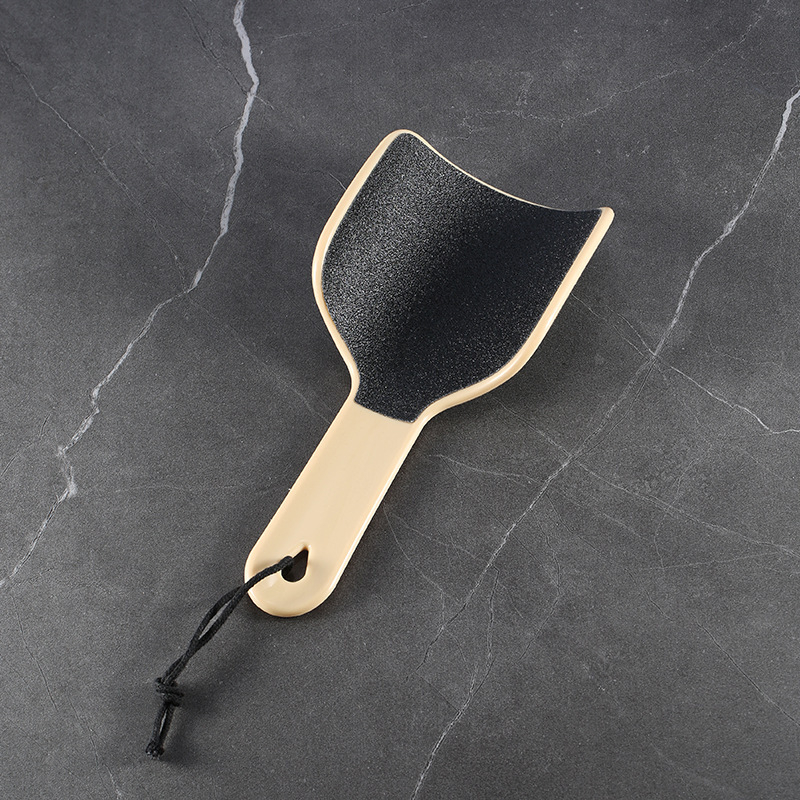 Λίμα ποδιών με U-σχήμα, Haoniu, PP υλικό, οβάλ λίθος λείανσης, συσκευασία 500 τεμάχια