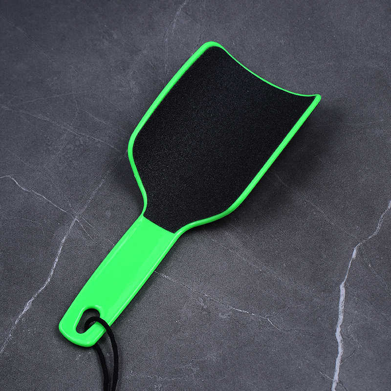 Λίμα ποδιών με U-σχήμα, Haoniu, PP υλικό, οβάλ λίθος λείανσης, συσκευασία 500 τεμάχια