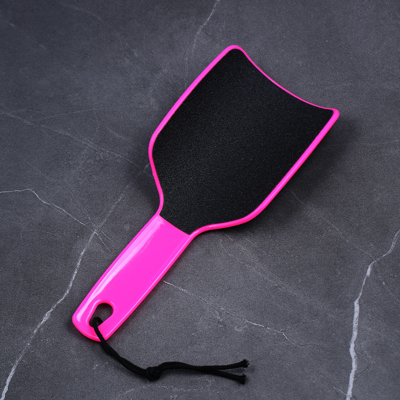 Λίμα ποδιών με U-σχήμα, Haoniu, PP υλικό, οβάλ λίθος λείανσης, συσκευασία 500 τεμάχια