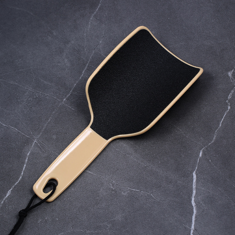 Λίμα ποδιών με U-σχήμα, Haoniu, PP υλικό, οβάλ λίθος λείανσης, συσκευασία 500 τεμάχια