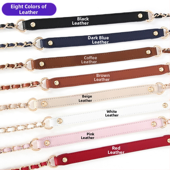 Τσάντα με λουρί ώμου από PU δέρμα και μεταλλική αλυσίδα — μικρή crossbody τσάντα, Άνοιξη 2024, Λειτουργία: Άλλο