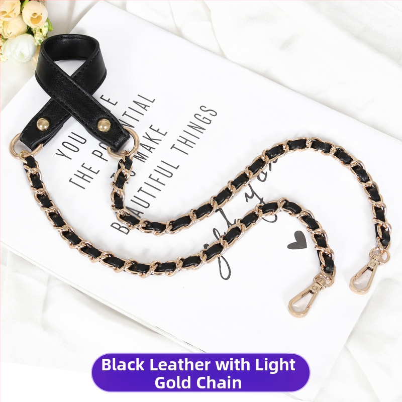 Чанта през рамо с PU кожа и метална верига — за малка чантичка crossbody, Пролет 2024, Функция: Други