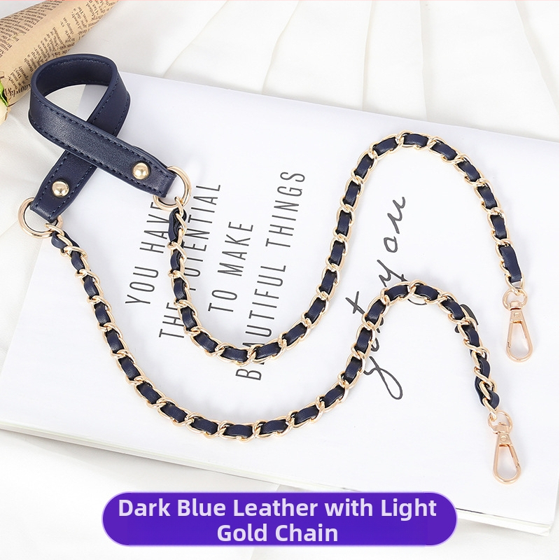 Чанта през рамо с PU кожа и метална верига — за малка чантичка crossbody, Пролет 2024, Функция: Други