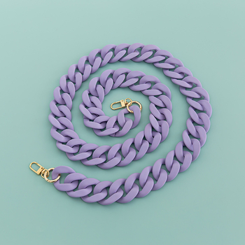 Λουρί ώμου για τσάντες, ακρυλική ρητίνη, μονόχρωμο σχέδιο, μάρκα Yes, άνοιξη 2023