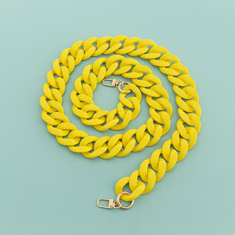 Ремък за рамо за чанти, акрилен материал, едноцветен модел, марка Yes, пролет 2023