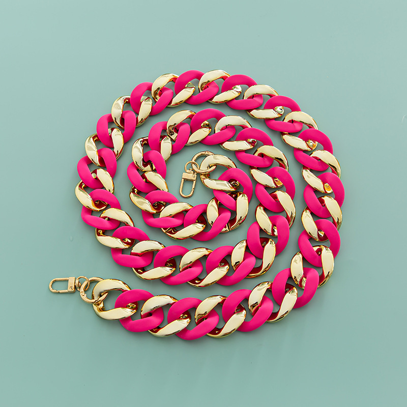 Ремък за рамо за чанти, акрилен материал, едноцветен модел, марка Yes, пролет 2023